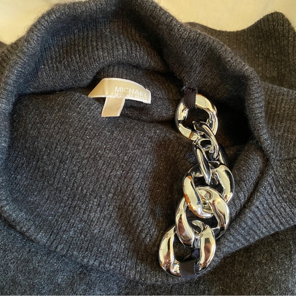 Michael Michael Kors ⛓️⛓️ chain-strap Sweater Dress - Picture 5 of 6